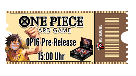 One Piece OP-16 Release Event 15:00 Uhr 06.06.2026