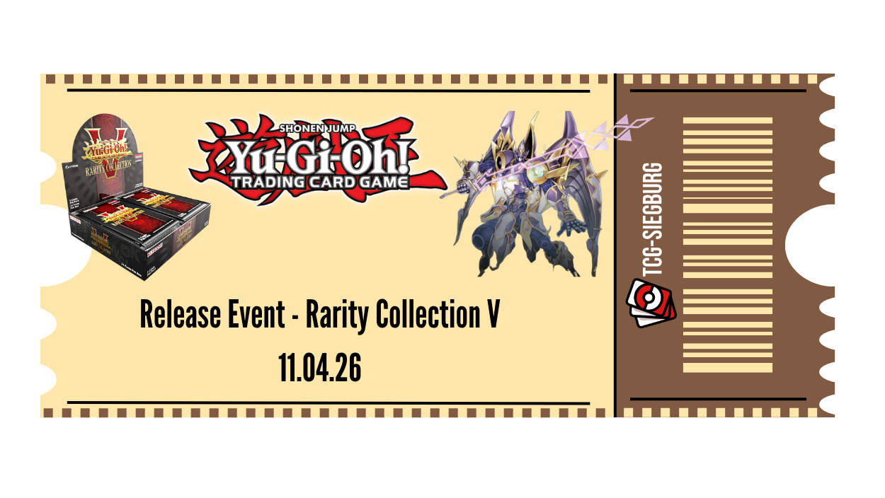 Yugioh! Release Event - Rarity Collection V 11.04.2026