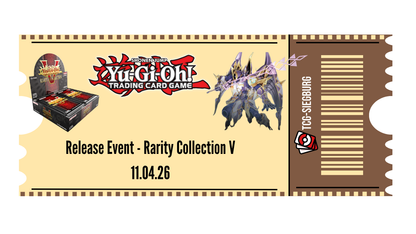 Yugioh! Release Event - Rarity Collection V 11.04.2026