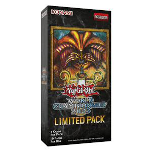 YGO - Limited Pack World Championship 2025 Display