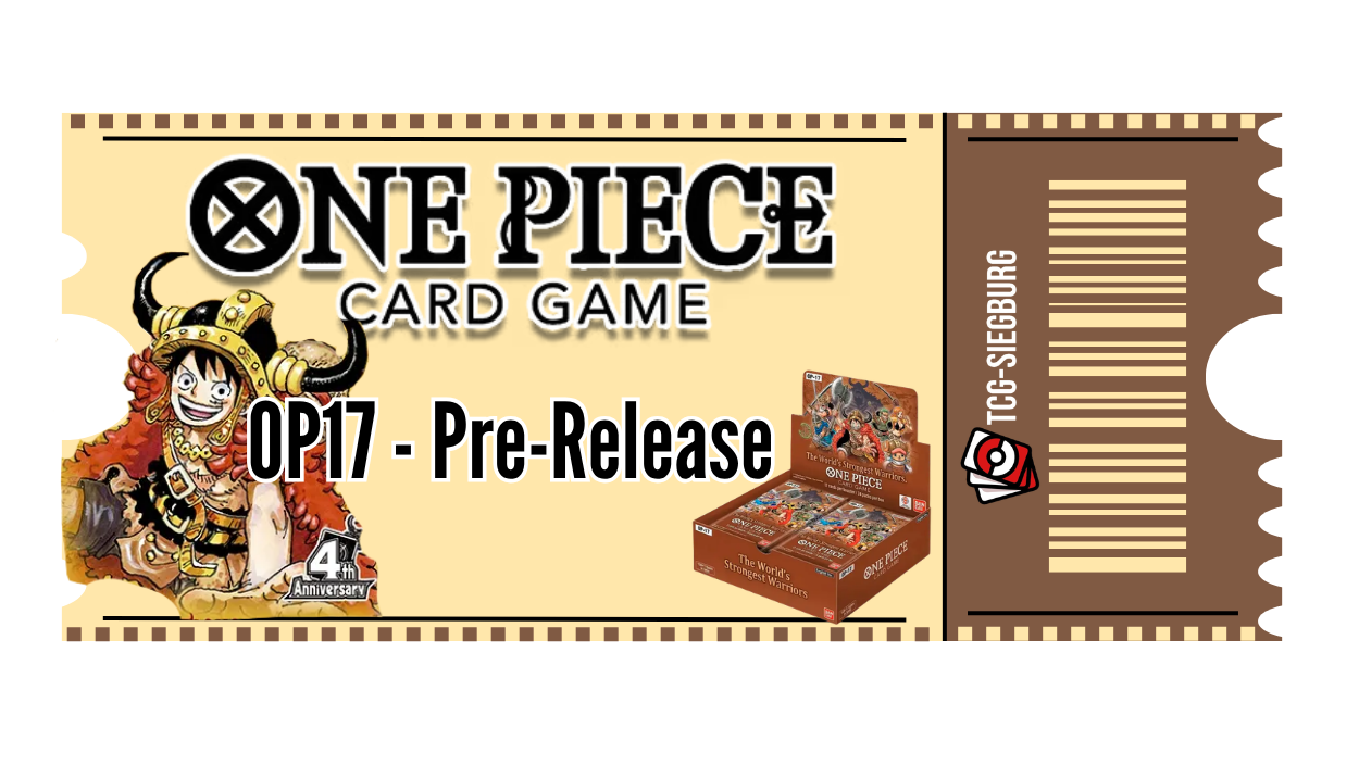 One Piece OP-17 Release Event 11:00 Uhr 22.08.2026