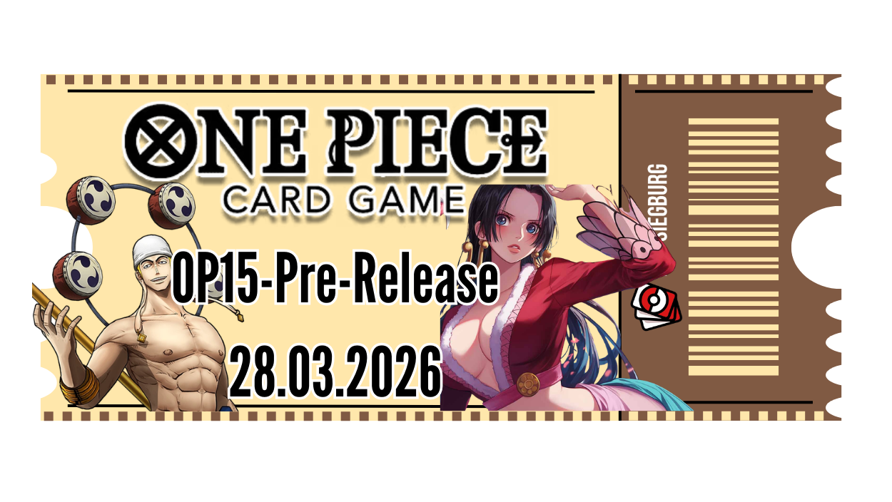 One Piece OP-15 Release Event 15:00 Uhr 28.03.2026